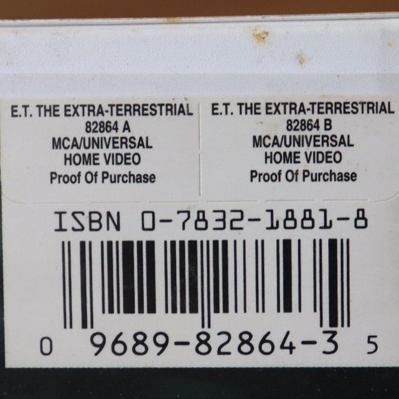 1996 VHS E.T. The Extra-Terrestrial Film - Picture 4 of 9